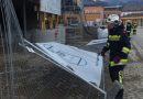 Nö: Feuerwehr Gloggnitz zweimal im Sturmeinsatz