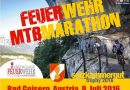 Vorabinfo: 2. Feuerwehr Mountainbike-Marathon am 9. Juli 2016 in Bad Goisern (Oö)