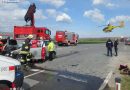 Nö: Schwerer Unfall mit Traktor und Pkw auf “Riedrichkreuzung” in Grafenwörth