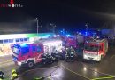 Stmk: 10 Feuerwehren bei Brand bei Nahversorger in Gratwein-Strassengel im Einsatz