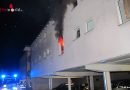 Stmk: Wohnungsbesitzer kann sich in letzter Sekunde bei Brand in Graz retten