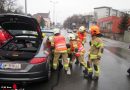 Stmk: Personenrettung aus Pkw nach Unfall mit drei Autos in Graz