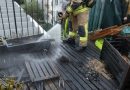 Stmk: Brand auf einer Dachterrasse in Graz Jakomini