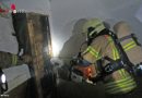 Stmk: Fassadenbrand in Graz St. Peter → Grazer Berufsfeuerwehr verhindert Dachstuhlbrand