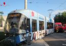 Stmk: Straßenbahn bei Kollision mit Kastenwagen in Graz entgleist