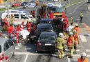 Stmk: Vier Verletzte bei Auffahrkollision mit drei Pkw in Graz