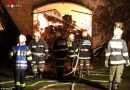 Oö: 15 Feuerwehren bei Bauernhofgroßbrand in Grieskirchen