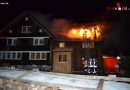 Schweiz: Wohnungsbrand in Grub greift auf Dach über