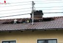 Oö: Feuer am Dach eines Wohnhauses in Gunskirchen