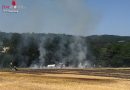 Oö: 10.000 m2 Feld in Hagenberg in Flammen