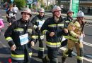 Oö: 10,5 km beim Linz-Marathon 2015 in Einsatzbekleidung gelaufen