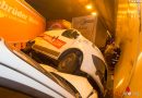 Oö: 11 Fahrzeuge bei Unfall in Tunnel der A9 bei Klaus beteiligt