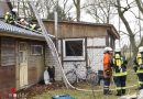 Deutschland: Brand in einer Werkstatt beschäftigt Feuerwehr bei Hanstedt