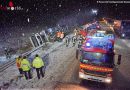 Deutschland: Eingeschlossener Brummi-Fahrer nach Lkw-Unfall auf der A7 bei Brackel