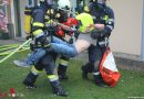 Stmk: Bauhof Pitschgau in Brand – Großübung in Hörmsdorf