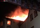 Deutschland: Beim Kochen eingeschlafen → ausgedehnter Brand in Dachgeschosswohnung