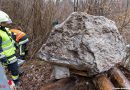 Nö: Feuerwehreinsatz nach Felssturz im Helenental