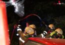 Bgld: Verletzte und eingeklemmter Lenker nach Crash gegen Baum bei Henndorf