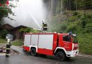 Ktn: 14 Feuerwehren übten Brandeinsatz in Hotel in St. Daniel