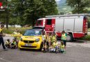 Oö: Feuerwehr Hinterstoder unterstützt Aktion “Hallo Auto”