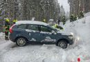 Oö: Winter-Ausrutscher in Hinterstoder von Feuerwehr geborgen