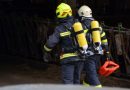 Stmk: Gemeinschaftsübung in Hollenegg → Wirtschaftsgebäudebrand mit einer vermissten Person