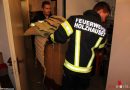 Oö: Wasserschaden durch Rohrbruch in Einfamilienhaus in Holzhausen
