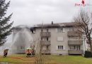 Schweiz: Schwerverletzter bei Feuer in Mehrfamilienhaus → Feuerwehr rettet Bewusstlosen