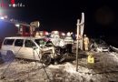 Oö: Eingeklemmte Person bei Pkw-Unfall in Mitterweißenbach in Bad Ischl