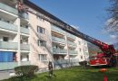 Oö: Drehleiter-Assistenz-Einsatz für den Rettungsdienst nach Unfall in Wohnung in Bad Ischl