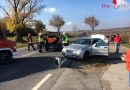 Bgld: Bergungsarbeiten nach Unfall auf einer Kreuzung in Jois
