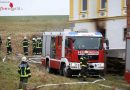 Oö: Brand im Hackschnitzellager eines landwirtschaftlichen Objekts in Kallham