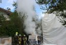 Tirol: Brand eines Kompressors im Freien in Kaltenbach