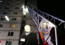 Stmk: Feuer auf Balkon eines Hochhauses in Kapfenberg