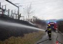 Stmk: Wiesenbrand in Kapfenberg – Übergreifen auf Trafostation verhindert