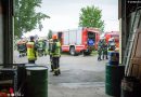 Nö: Feuerwehreinsatz nach Reaktion zweier Chemikalien im Gemeindesammelzentrum Kirchberg / Wagram