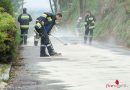 Nö: Landwirt verursachte wieder Öleinsatz: An die 100 Sack Ölbindemittel in Kirchberg/Wagram eingesetzt