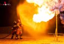 Nö: Feuerwehr im Feuerball