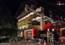 Tirol: Feuerwehrübung mit SEG Sonder Einsatz Gruppe ÖRK St.Johann in Tirol mit Feuerwehr Kirchdorf in Tirol