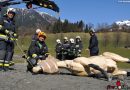 Tirol: Ausbildungstag für die Großtierrettung bei der Feuerwehr Kitzbühel