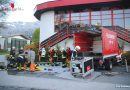 Tirol: Kitzbüheler Feuerwehr übt Chlorgasaustritt im Badezentrum Aquarena