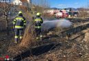 Stmk: Neuerlich Bahndammbrand in Knittelfeld