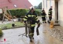 Stmk: Aufräumen in den Unwetter-Katastrophengebieten von Spielberg und Kobenz (6. August 2017)