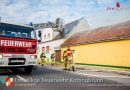 Nö: Großeinsatz bei Dachstuhlbrand am Allerheiligentag in Kottingbrunn