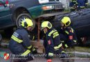 Nö: Spektakuläre Einsatzübung in Kottingbrunn: Verkehrsunfall mit Menschenrettung