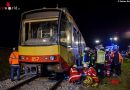 Deutschland: Jahreshauptübung der Feuerwehr Kraichtal an der AVG-Strecke in Gochsheim