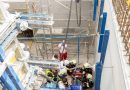 Nö: Personenrettung auf Baustelle mithilfe des Turmdrehkrans in Krems