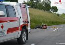Oö: Schwer verletzter Biker bei Verkehrsunfall in Kremsmünster