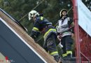 Oö: Brand am Wohnhausdach in Kremsmünster → drei Feuerwehren im Einsatz