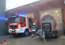 Oö: Feuerwehr Laakirchen übernimmt neues Rüstlöschfahrzeug RLFA 2000-200 und Hochleistungslüfter XL63